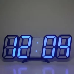Table 3D LED Digital Alarm Clock Wall Clock Time/Date/Temperature for Home Kitchen Offices Clock Decoration Garden Clocks - Image 6