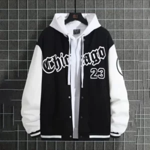 2023 Spring and Autumn Seasons Fashion Brand American High Street Rascal Handsome Men's Baseball Coat Men's Loose Casual Jacket - Image 5