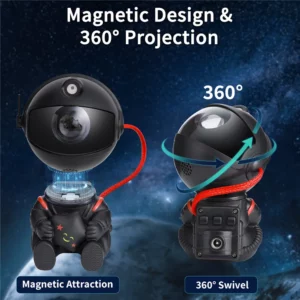 Galaxy Projector Led Night Light Star Projector Astronaut Projector Galaxy Light for Home Decorative Bedroom Children Kids Gift - Image 5
