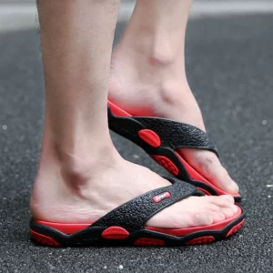 New Summer Fashion Mens Flip Flops Casual Slippers Indoor and Outdoor Slippers - Image 4