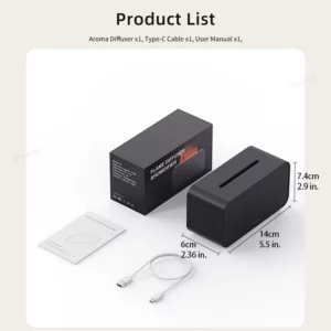 New Simulation Flame Aromatherapy Machine Mini Air Humidifier LED Colorful Light Timer Humidifier Home Perfume Diffuser - Image 6