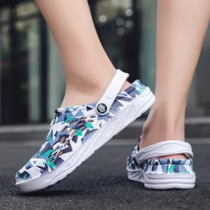 Light Mens Slippers Summer Chef Shoes for Men Outdoor Wading Platform Sandals Soft Beach Antiskid Sports Mens Slippers - Image 2