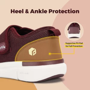 FitVille Extra Wide Women's Diabetic Shoes Adjustable Walking Shoes for Elderly Orthopedics Wide Feet Swollen Foot Pain Relief - Image 5