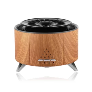 Flame Volcano Air Humidifier Bluetooth Wood Lava Aroma Humidifier Essential Oil Diffuser Bedroom White Noise Hypnosis - Image 6