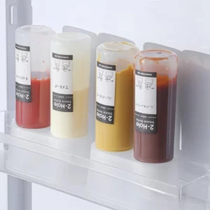 SHIMOYAMA 340ml Sauce Bottle Condiment Squeeze Bottles for Ketchup Mustard Hot Sauces Honey Dispenser Gravy Cruet Kitchen Gadget - Image 5
