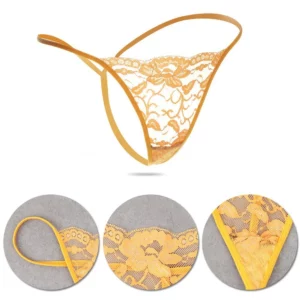 3PCS/Set Sexy Lace Thongs Women Random Underwear Bikini Underpants Low-Rise One Size Hollow G-string T-Back Panties Lingerie - Image 5
