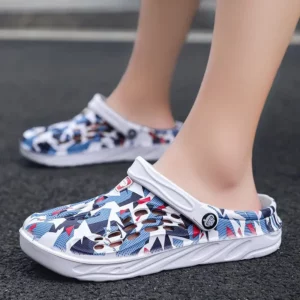 Light Mens Slippers Summer Chef Shoes for Men Outdoor Wading Platform Sandals Soft Beach Antiskid Sports Mens Slippers - Image 4