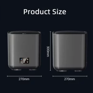 8L Mini Fully Automatic Washing Machine,Portable Electric Home Underwear Elution Washer,4 Speed Cleaning,Health Sterilization - Image 6