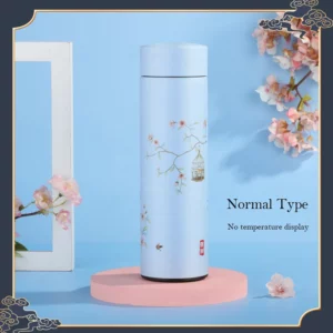 500ML Chinese Thermo Bottle Cup Digital Thermal Bottle Temperature Display Heat Hold Vacuum Flask Thermos for Tea Coffee Mug - Image 5