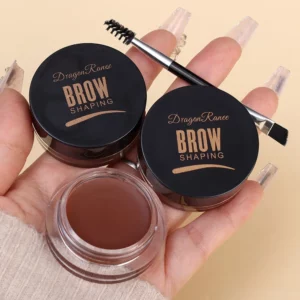 Matte Brown Black Wild Eyebrow Cream 3D Natural Tint Eyebrow Enhancers Gel Wax Waterproof Lasting Eye Makeup Cosmetic Tools - Image 4