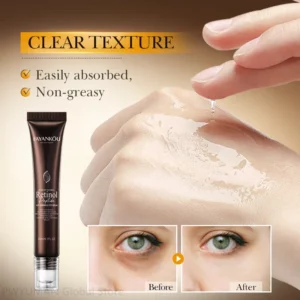Retinol Anti Wrinkle Eye Serum Peptide Remove Dark Circles Eye Bags Puffiness Cream Moisturizing Repairing Korean Skincare New - Image 4