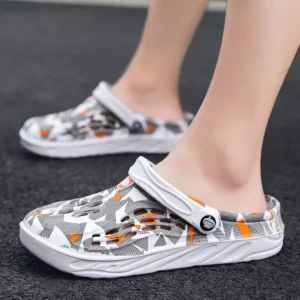 Light Mens Slippers Summer Chef Shoes for Men Outdoor Wading Platform Sandals Soft Beach Antiskid Sports Mens Slippers - Image 3