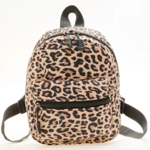 Fashionable Cute Girls Backpack Portable Mini Women Ladies Travel Shoulder Bag Canvas Things for Boy Schoolbag Floral Print - Image 4