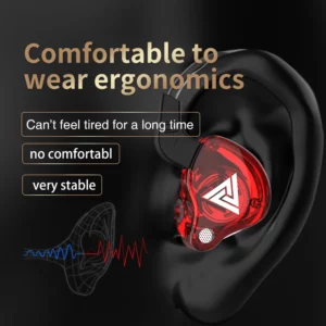 3.5mm Cable Wired Earphones QKZ AK6 HiFi Sound Quality Earphone With Wire Gaming Headset Gamer Headphones Bass Cheap Sale Earbud - Image 4