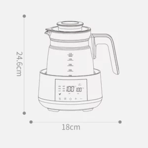 220V 1.2L Infant Thermostatic Milk Regulator Baby Kettle Keep Warm 24 Hours Hot Water Smart Insulation Pot Milk Powder Warmer - Image 6