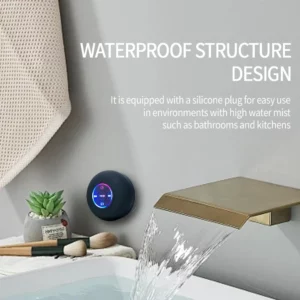 Xiaomi Portable Wireless Bluetooth Speaker LED IPX4 Waterproof Loudspeaker Outdoor Bathroom Large Suction Cup Stereo Sound Box - Image 3