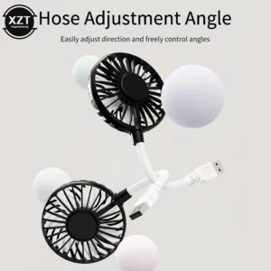 Portable USB Fan Mini Air Cooler Fan Summer Camping Office Table Fan Ventilador USB Cooling Fan For Power Bank Notebook Computer - Image 6