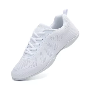 Marwoo Girls White Cheer Dance Sneakers Womens Fashion Sports Shoes Kids Lightweight Cheerleading Training Walking Tennis 2316 - Image 6