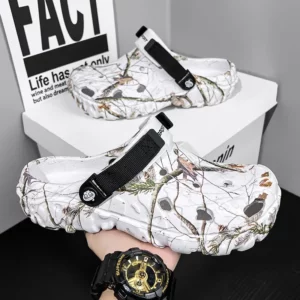 Men Shoes Slippers Men Garden Flat Sandals Platform Sandals Man Summer Sandals 2024 Male Sneakers Outdoor Flip Flops Home Clogs - Image 3