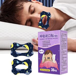30Pcs/Box Anti-Snoring Stickers Children Adult Night Sleep Lip Nose Breathing Improving Patch Mouth Correction Orthosis Tape - Image 5