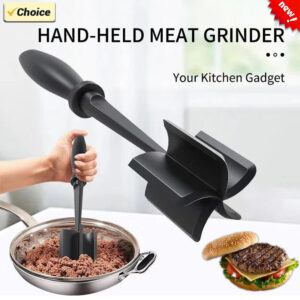 New Household Kitchen Meat Chopper Handheld Meat Grinder Mixing, Grinding and Pounding Spatula Meat Mashing Machine Kitchen Tool - Image 4