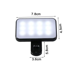 Pocket LED Selfie Light For IPhone IPad Mobile Phone Laptop Clip Flash Fill Video Photo Ringlight Photography Lamp - Image 7