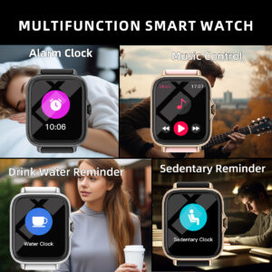 1.83'' Waterproof Smart Watch with Message Answer Call Sleep Monitoring Sports Pedometer Information Alerts For iPhone Android - Image 4