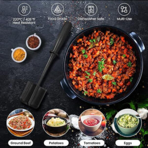 New Household Kitchen Meat Chopper Handheld Meat Grinder Mixing, Grinding and Pounding Spatula Meat Mashing Machine Kitchen Tool - Image 5
