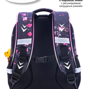 Orthopedic School Bags For Girls Cartoon Cat 3D Folded Backpacks Girl Waterproof Children School Bag Kids Mochila Escolar - Image 6