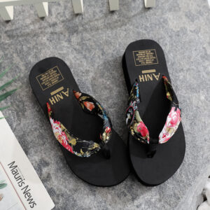 Women Summer EVA Slipper Bohemian Satin Ribbon Female Flip Flop 2024 Beach Simple Leisure Ladies Shoes Sandal Chaussure Femme - Image 7