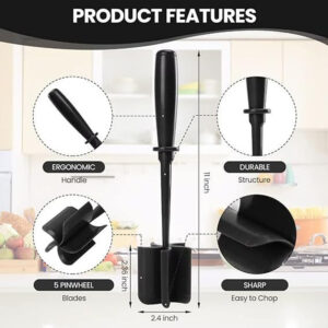 New Household Kitchen Meat Chopper Handheld Meat Grinder Mixing, Grinding and Pounding Spatula Meat Mashing Machine Kitchen Tool - Image 7