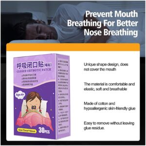 30Pcs/Box Anti-Snoring Stickers Children Adult Night Sleep Lip Nose Breathing Improving Patch Mouth Correction Orthosis Tape - Image 6