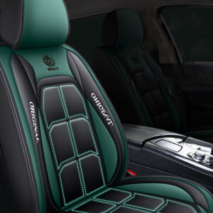 1pc PU Leather Universal Fit Car Seat Cover Protector Mat with Soft Cushion Full Package Seat Cover Auto Interior Accessories - Image 4