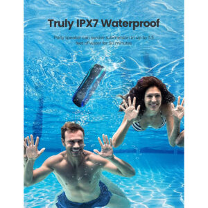 WISETIGER F10C 25W Bluetooth Speaker IPX7 Waterproof Speaker Outdoor Portable Wireless Sound Box BT5.3 RGB Light TWS Connection - Image 4