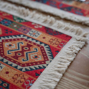 Vintage Jacquard Cotton and Linen Tassel Table Runner Christmas Party Wedding Kitchen Table Fabric Home Coffee Table Decor - Image 5