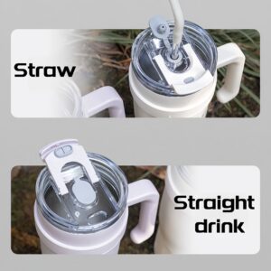 304 Stainless Steel Auto Cup Double Layer Vacuum Large Capacity Bingba Cup Outdoor Portable Thermos Cup with Handle Sports Cup - Image 3