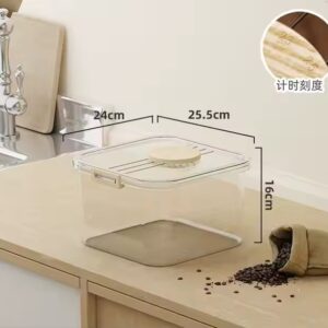 Transparent Rice Bucket For Household Useinsect-proof And Moisture-proof Storage Box For Rice Container - Image 6