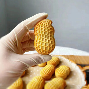 30g 50g 75g Mini Peanut Shape Moon Cake Mold Cookie Cutter Frame Creative Cake Crisp Pastry Dessert Baking Accessories Gadgets - Image 6