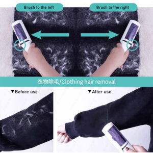 Clothes Lint Remover Electrostatic Brush Portable Coat Sweater Dry Cleaning Lint Removal Brush Pet Sticky Lint Remover  - Image 4