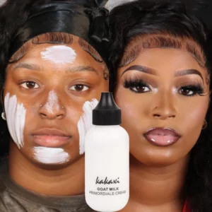 Goat Milk Liquid Foundation Cream 50ml Moisturize Matte Concealer Cosmetics Waterproof Oil-control Cover Acne Base Cream Makeups - Image 5