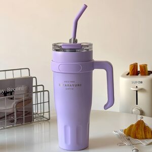 304 Stainless Steel Auto Cup Double Layer Vacuum Large Capacity Bingba Cup Outdoor Portable Thermos Cup with Handle Sports Cup - Image 6