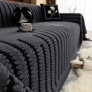 Vintage Plush Sofa living room sofas 4 Person Covers Chairs Covers 3-seater Armchair Sofa Cushions Protector Decorative - Image 3