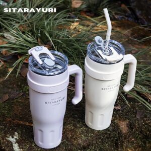304 Stainless Steel Auto Cup Double Layer Vacuum Large Capacity Bingba Cup Outdoor Portable Thermos Cup with Handle Sports Cup - Image 7