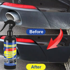 Car Plastic Restorer Coating Agent Auto Plastic Rubber Exterior Repair Clean Refresh Restoration Agent Black Shine Seal Brighten - Image 5