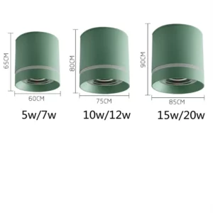 Nordic Downlight Led Surface Ceiling Spot Lights LED Background Ac 220v Dimmable COB Spot Kitchen Round Lamp For Bedroom Hotel - Image 4