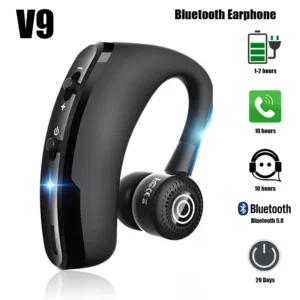 Single digital display wireless bluetooth headset general business noise reduction 5.0 bluetooth headset with microphone headset - Image 2