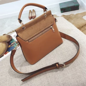 Women Bag Vintage Shoulder Bags 2021 New Buckle Matte Leather Handbags Crossbody Bags for Women Famous Brand Summer Style Sac - Image 5