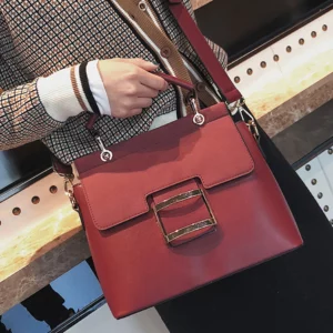 Women Bag Vintage Shoulder Bags 2021 New Buckle Matte Leather Handbags Crossbody Bags for Women Famous Brand Summer Style Sac - Image 3