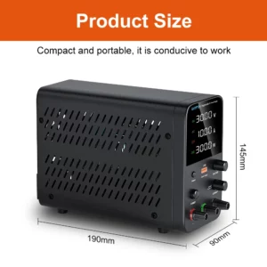 Wanptek Programmable DC Power Supply WPS3010H Laboratory Maintenance Workbench 30V 10A Voltage Current Regulator AC 220V 110V - Image 3