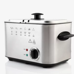 1.2L Electric Fryer Household Non-Flammable Constant Temperature Mini Multi-Function Rectangular Chicken Wings Small Electric - Image 5